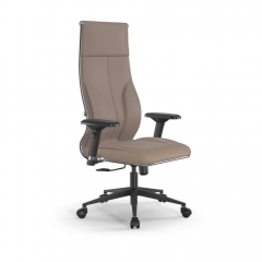 Кресло руководителя Мetta L 1m 46/4D Infinity Easy Clean MPES Комплект 6 Темно-бежевое