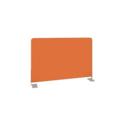 Экран тканевый боковой L600мм Metal System Б.ТЭКР-60 Оранжевый/Серый